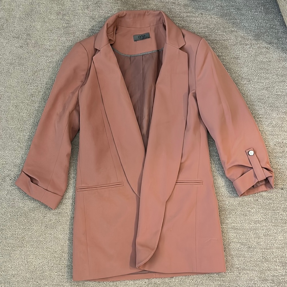 Rose Blush Blazer